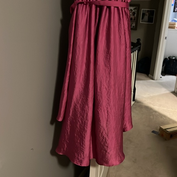 6th and Lane High Low Fuchsia Dress - Picture 5 of 8